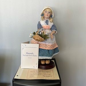 Hannah-Dutch Maiden Porcelain Doll